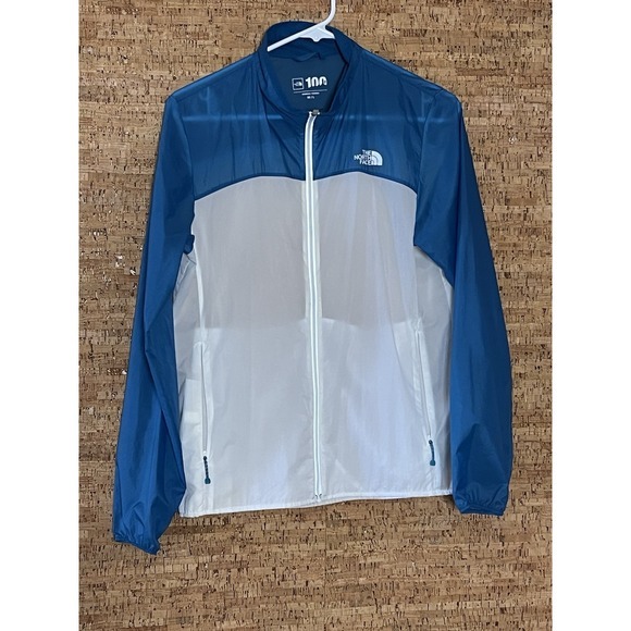 The North Face Women's Windbreaker Windstopper‎ White Lightweight Jacket Large - Picture 1 of 8